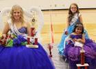 Jacquelynn Rainey was crowned Miss Gorman 2014 and Dorian Madera 2014 Little Miss Gorman, shown here with 2013 Little Miss Gorman Adalyna Andrade (standing).