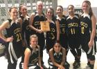 The JV Lady Loboes won the Cross Plains JV Tournament this past weekend.